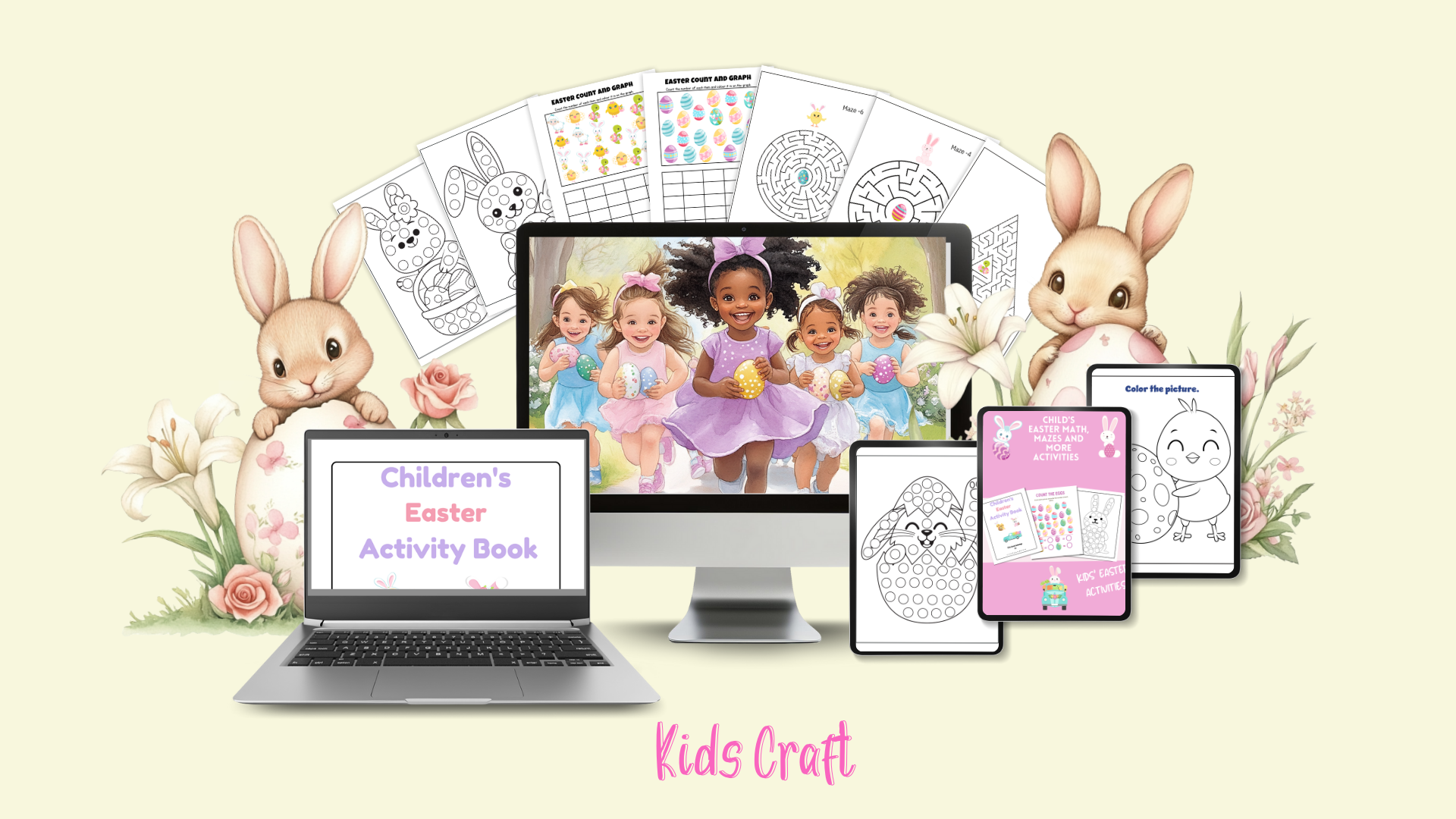 Kids Activity kidsprintablesvault.com
